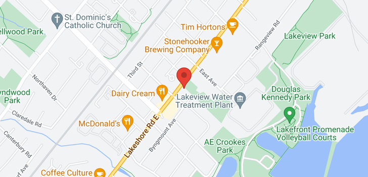 map of #103 -760 LAKESHORE RD